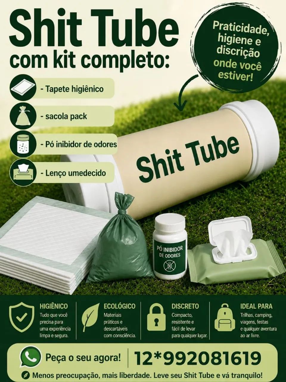 Shit tube - kit completo