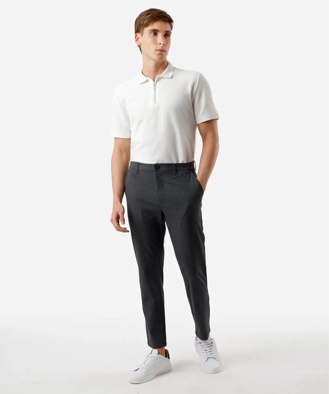 Camisa Polo Off-white TAM GG - Foto 4