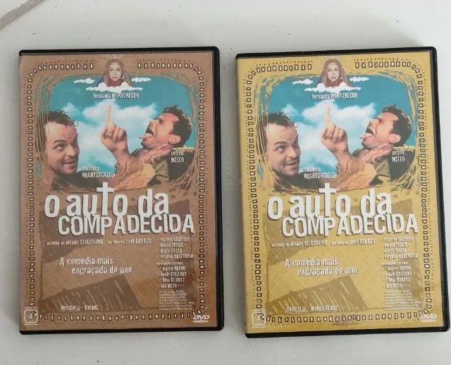O Auto da Compadecida - 2 DVDs Originais