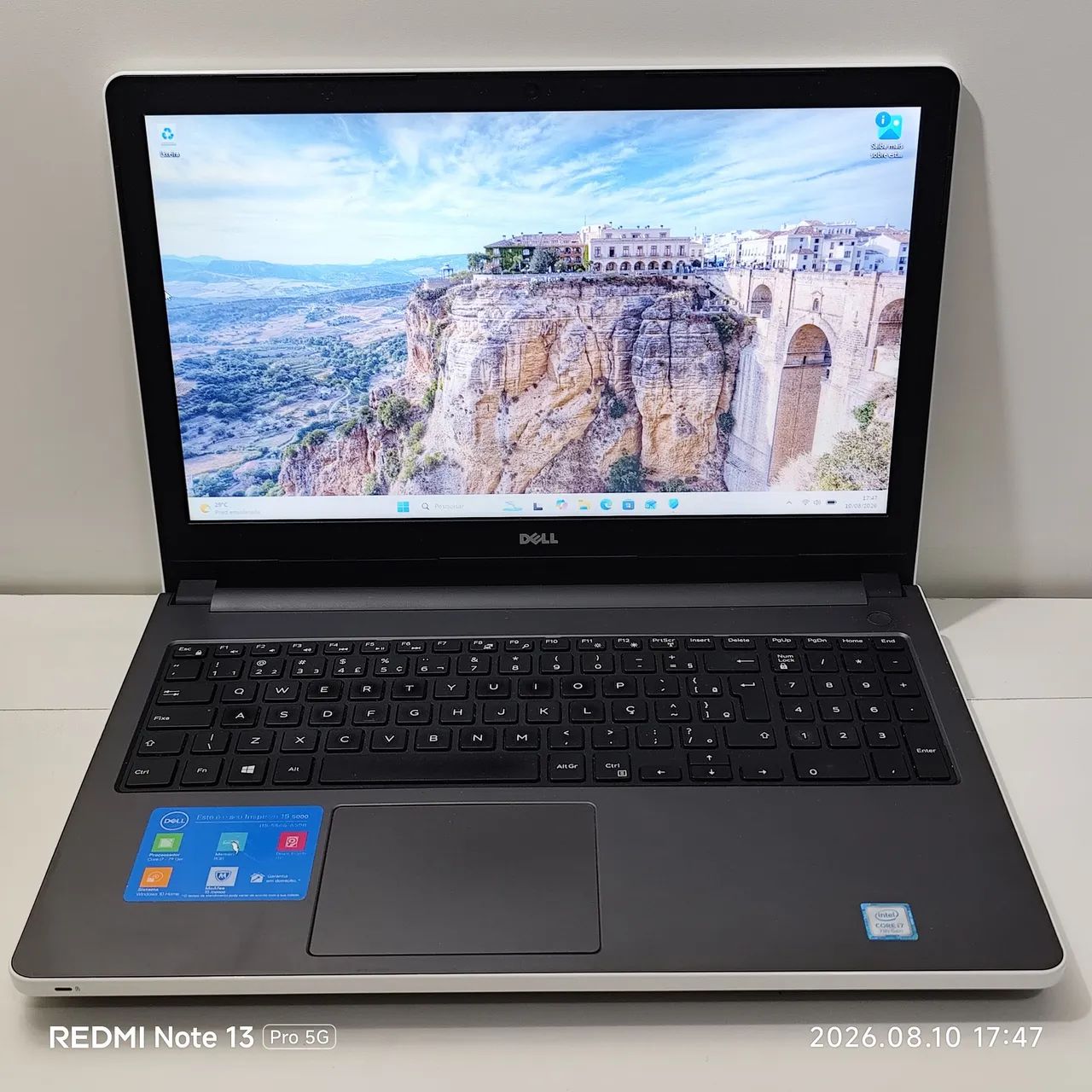 Notebook Dell - Intel Core i7  - SSD - 8GB  RAM - Bateria Boa. - Foto 4