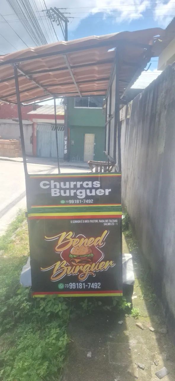 Carrinho de lanches 