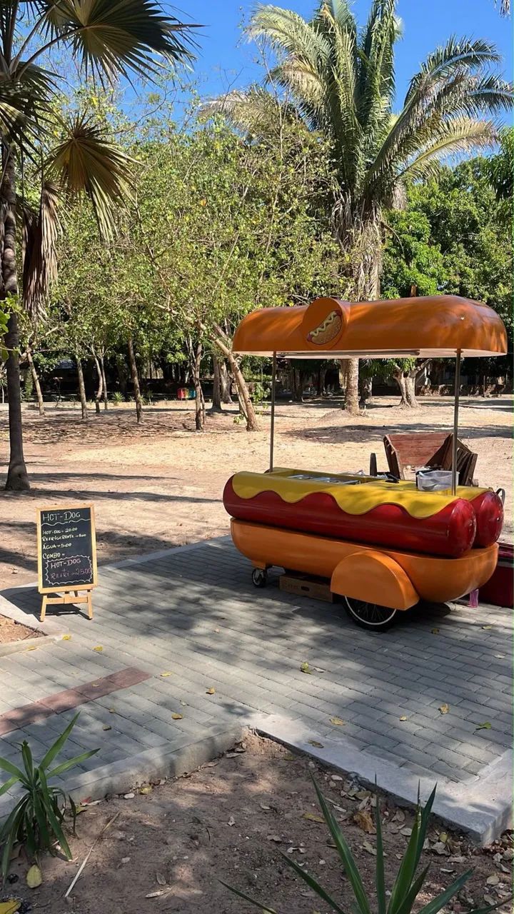 Carrinho hot dog 