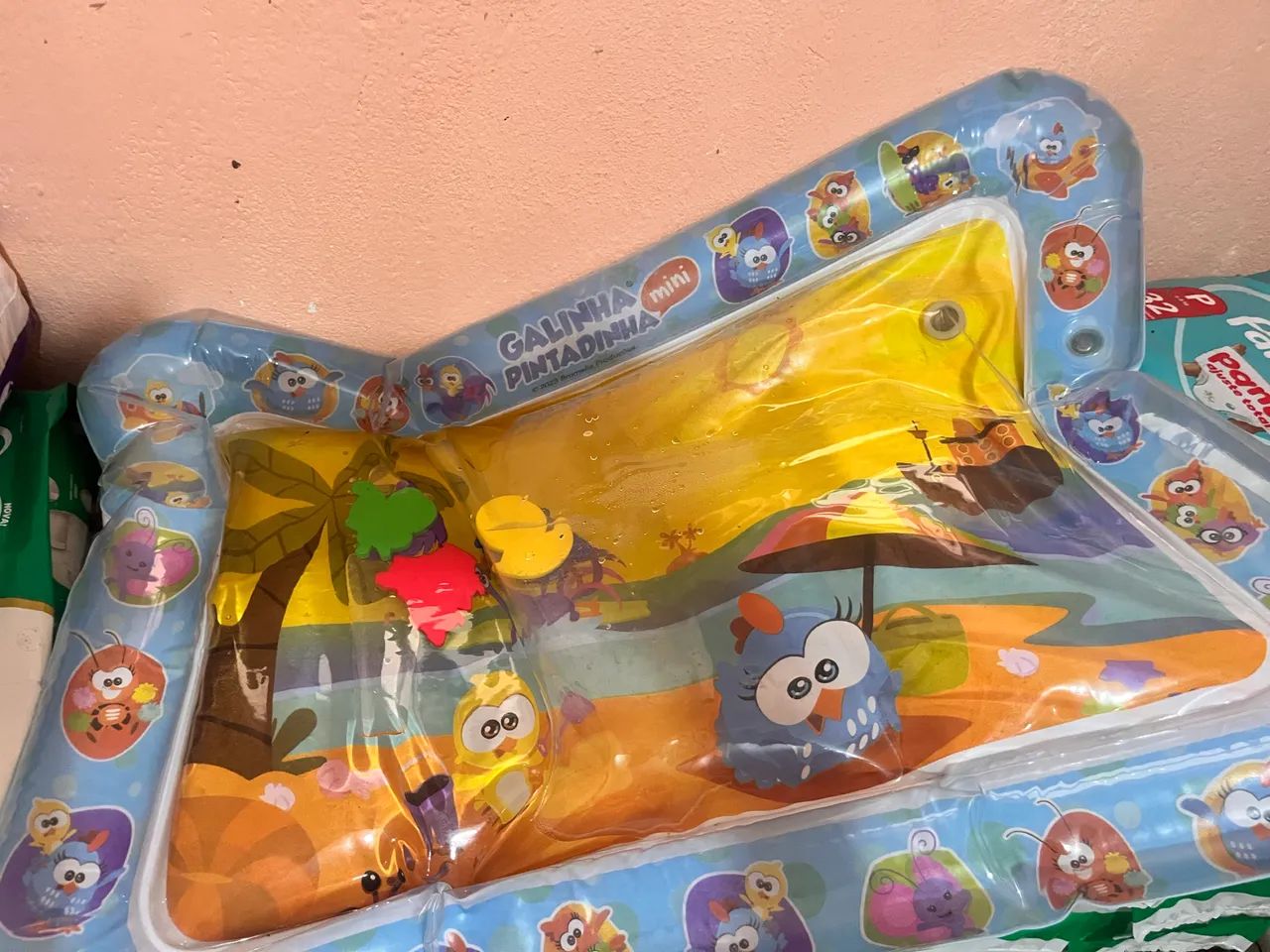Tapete  de água ,tummy time 