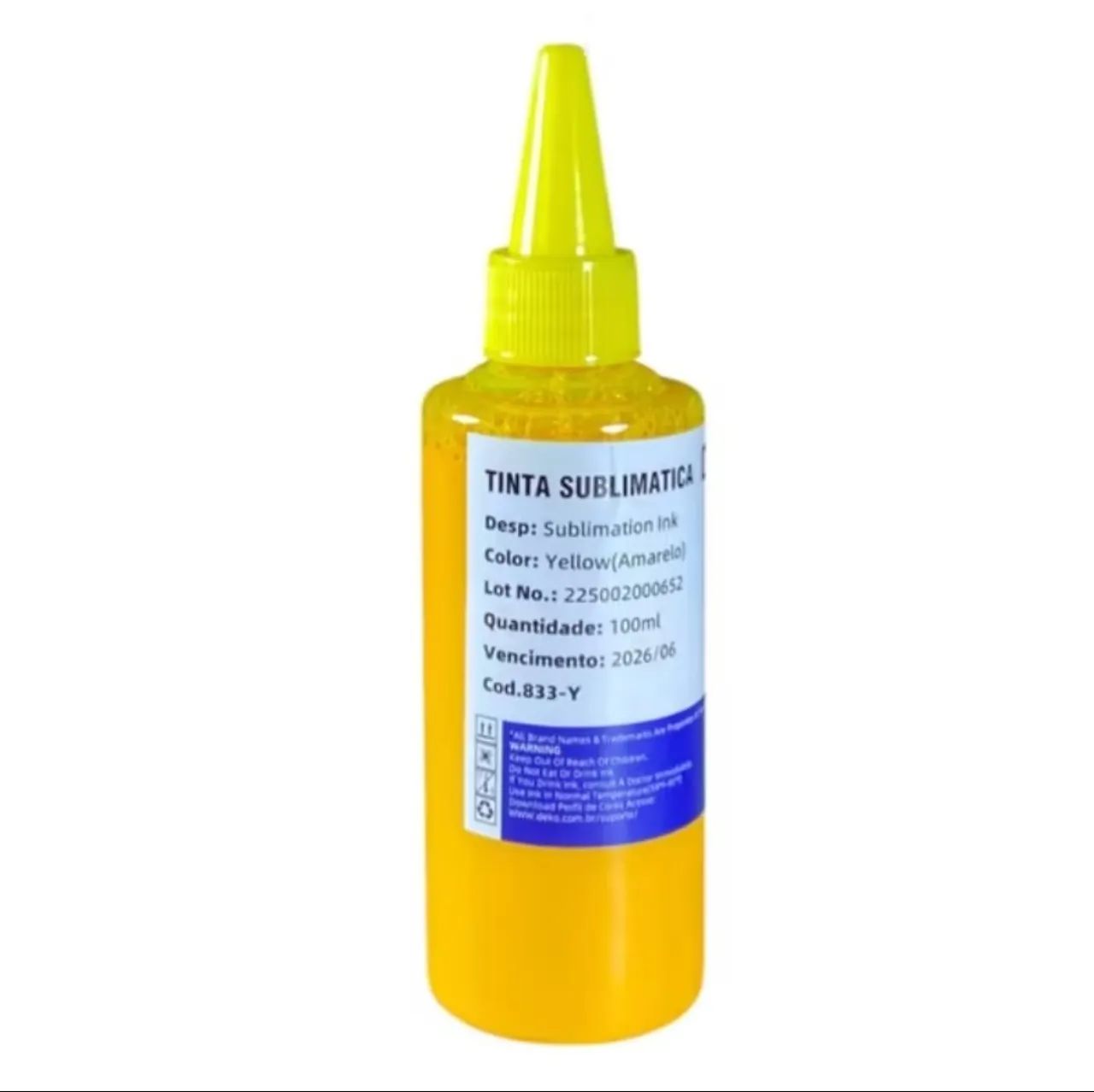 Tinta Sublimatica Deko 100ml  - Foto 3