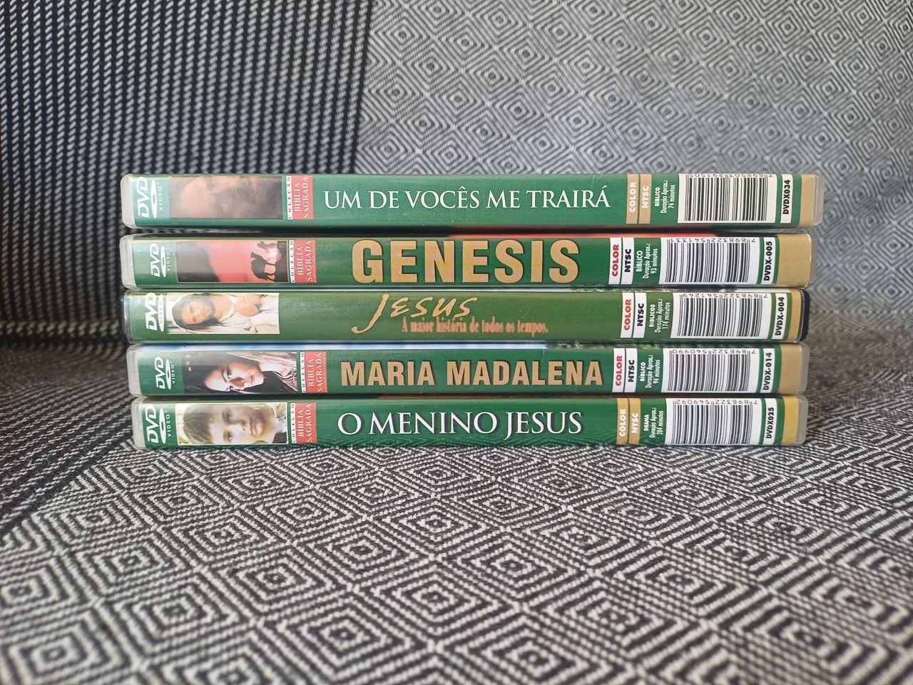 5 DVD da colecao A Bíblia sagrada