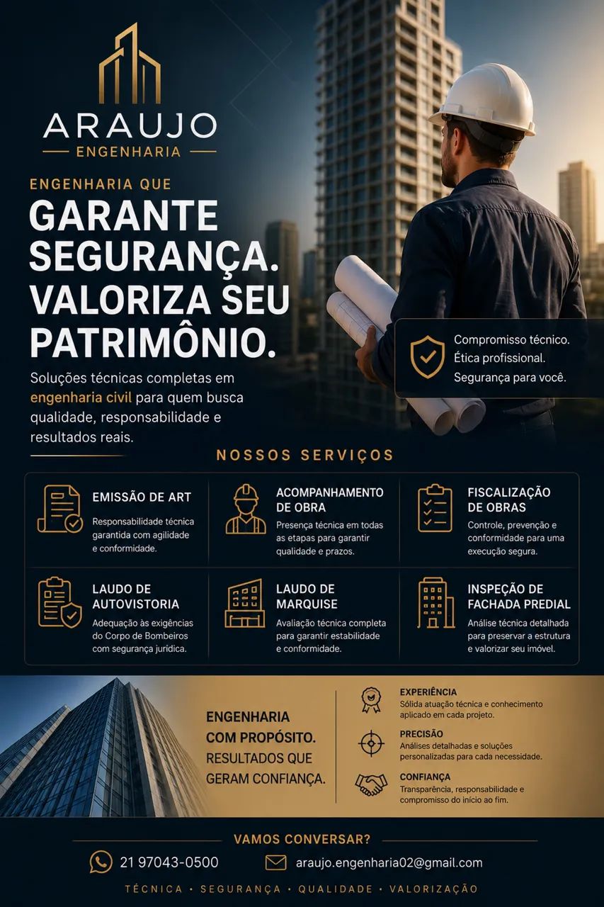 Serviço de engenharia civil
