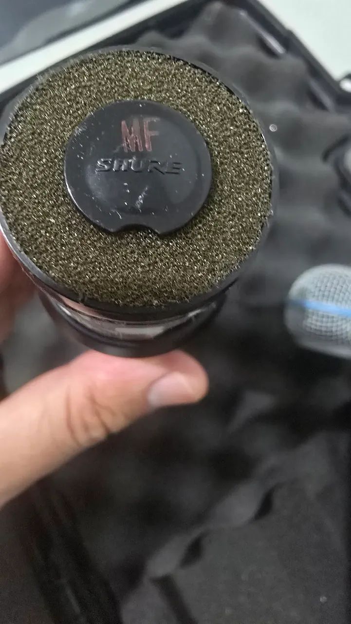 Microfone Shure Beta58a sem fio - Original - Foto 3