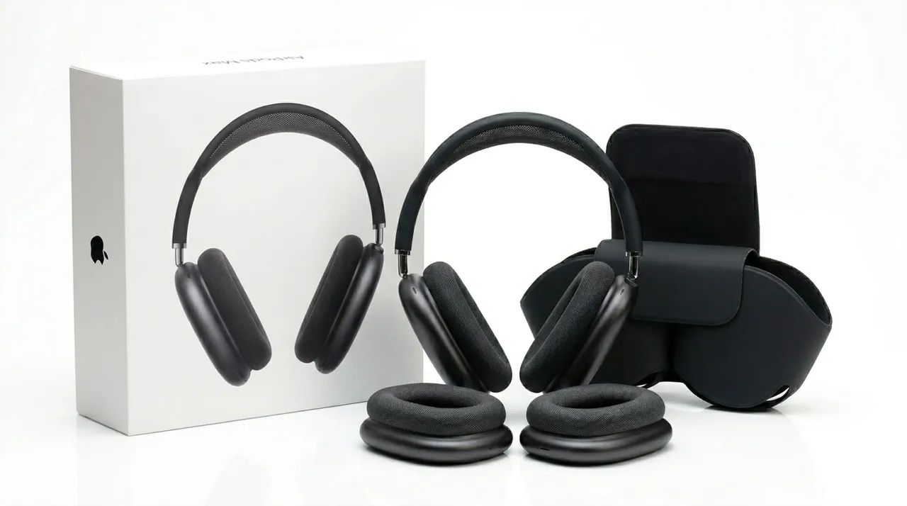 Fone Airpods Max Super Clone Apple C/ Case e Caixa