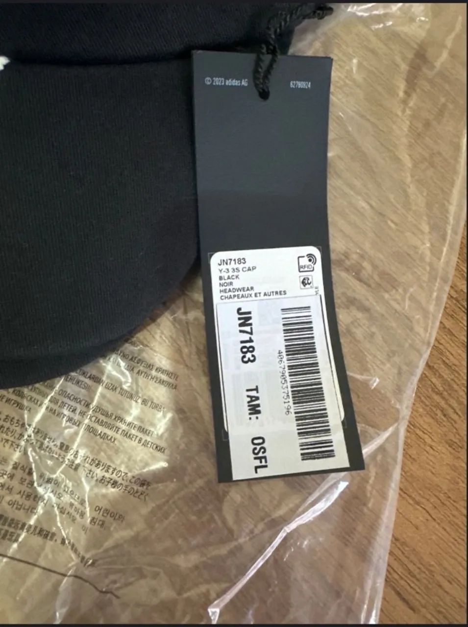 Y-3 x adidas Boné Stripes Black - Foto 2