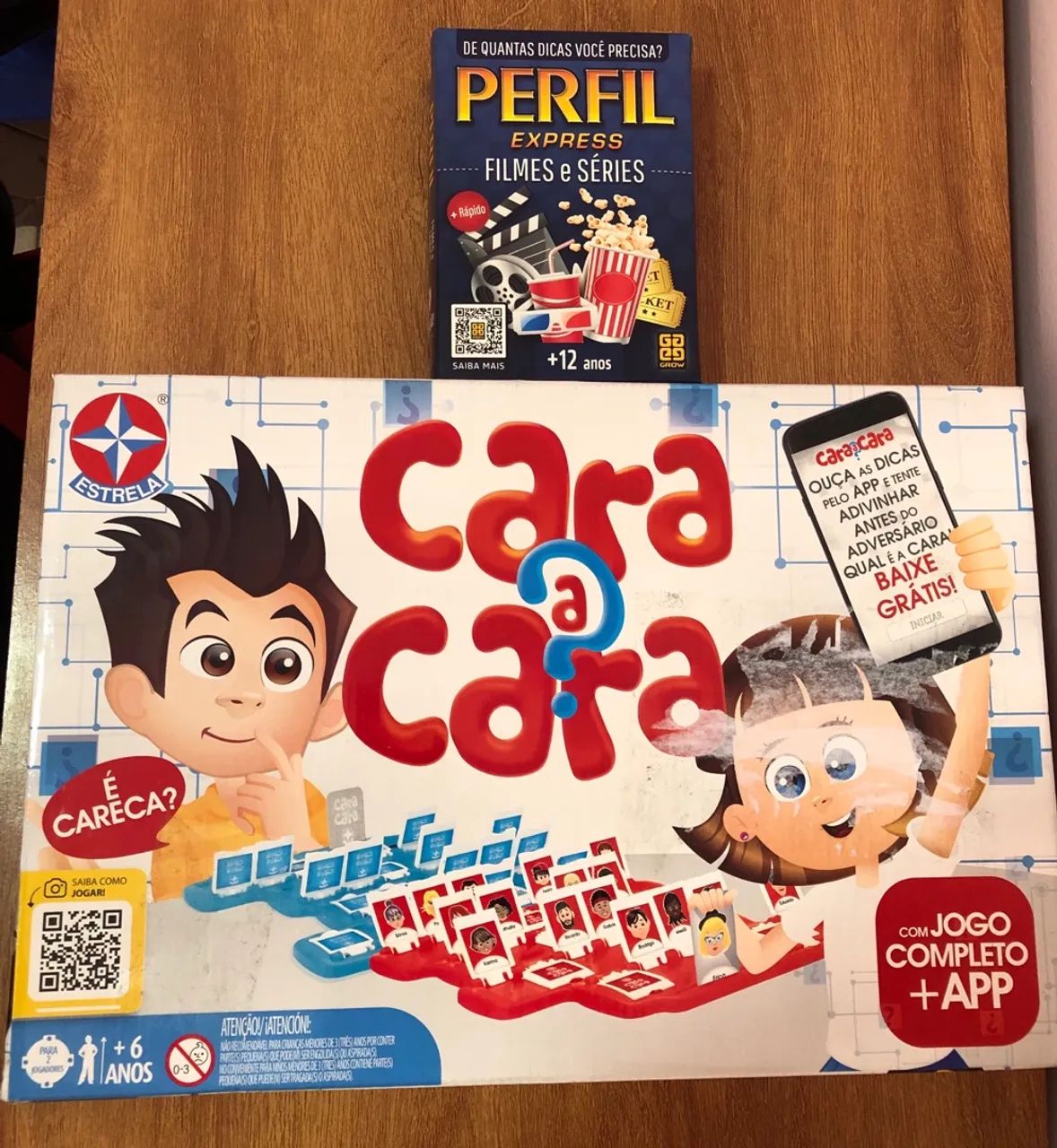 Cara a cara & Perfil Express (Tabuleiro / Cartas) - Foto 2