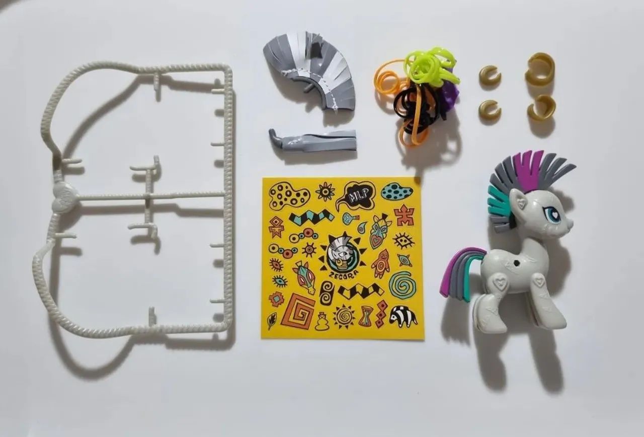 Zecora pop style kit NOVA com TODOS os acessórios e CAIXA - my little pony - Foto 2