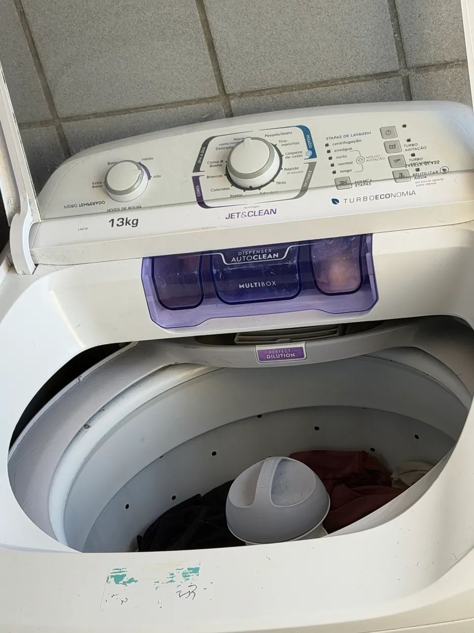 Máquina de lavar 13 kg
