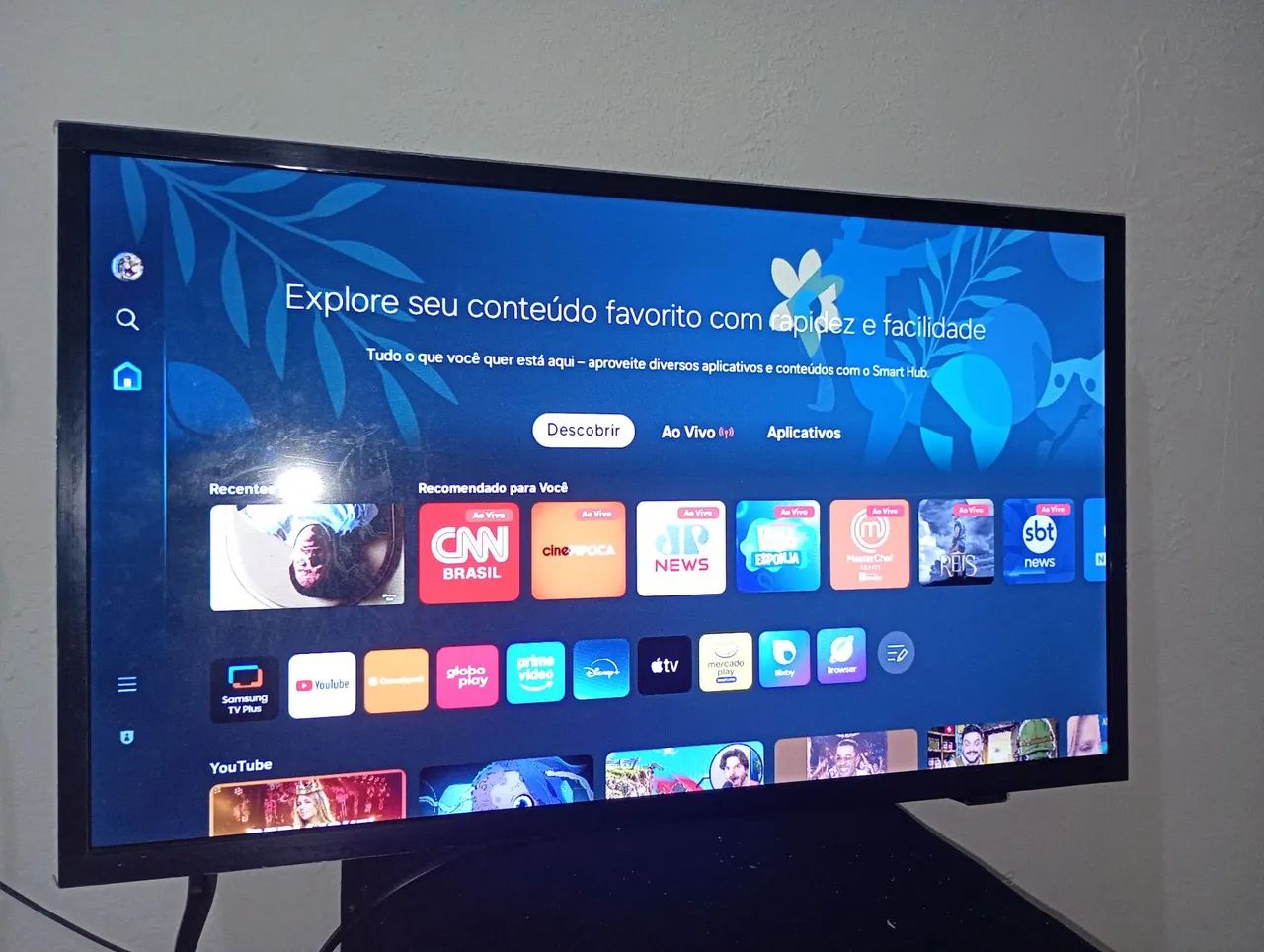 Tv 32 polegadas da Samsung muito nova