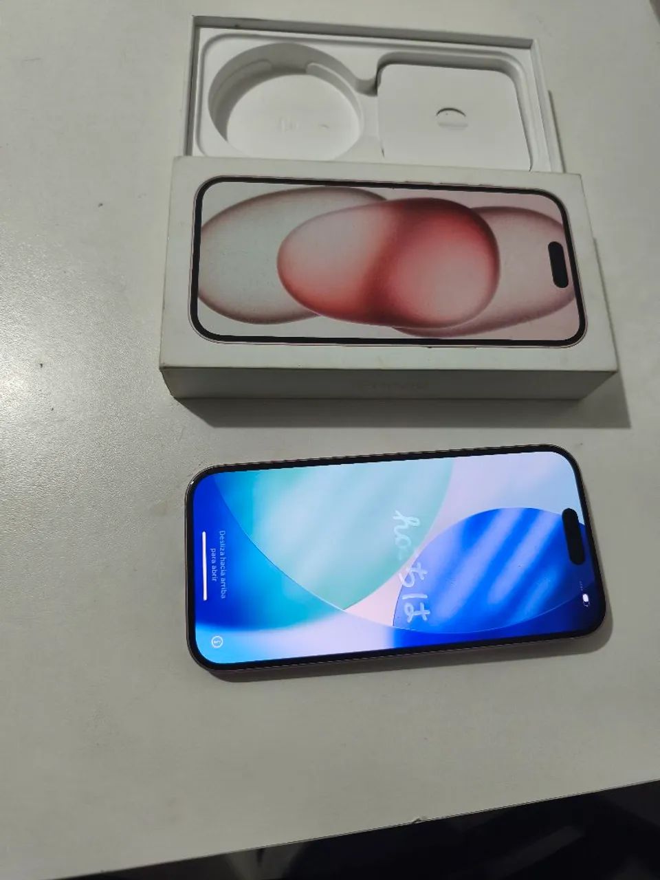 iPhone 15 rose novo na caixa e nota  - Foto 4