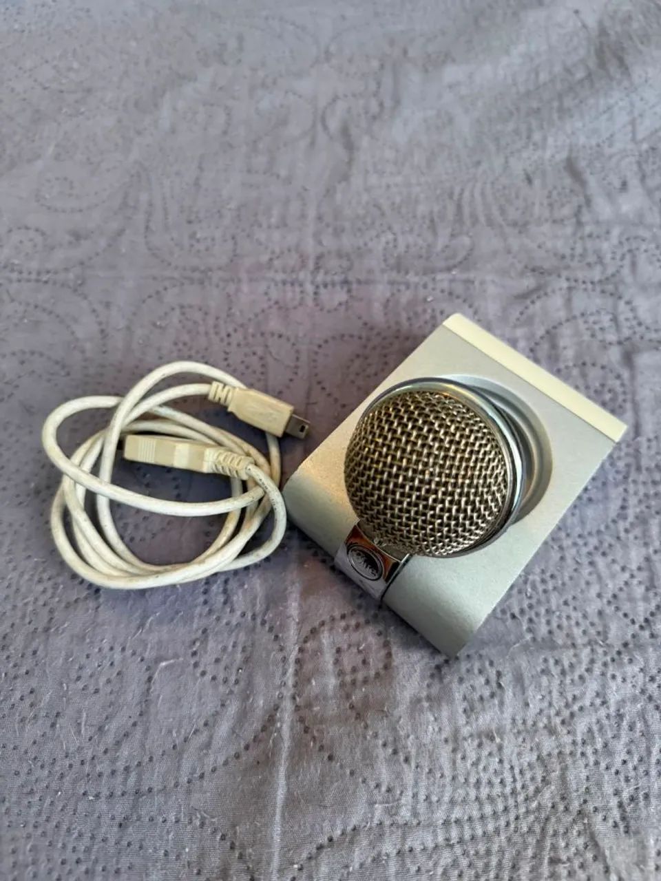 Microfone BLUE SNOWBALL ORIGINAL USB - Foto 3