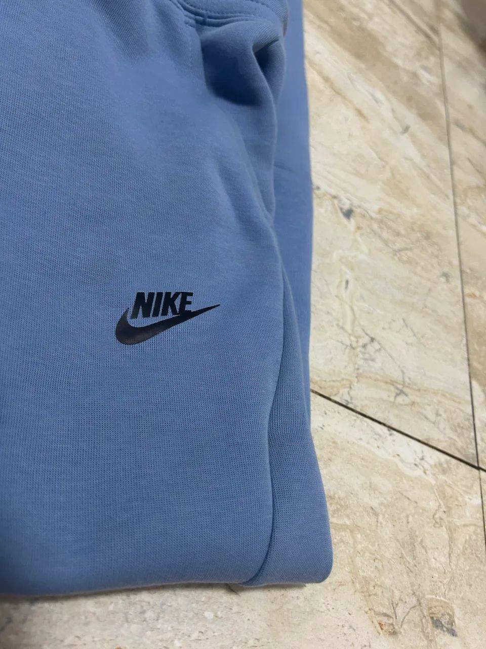 CALÇA NIKE TECH FLEECE AZUL - Foto 3
