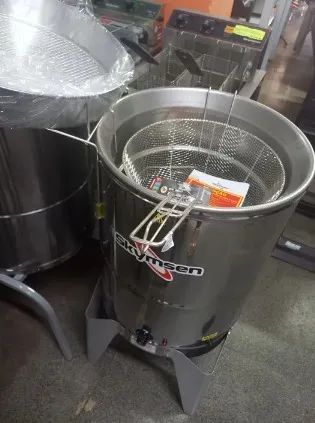 FRITADEIRA 5000W 24L AGUA E OLEO SKYNSEM NOVA