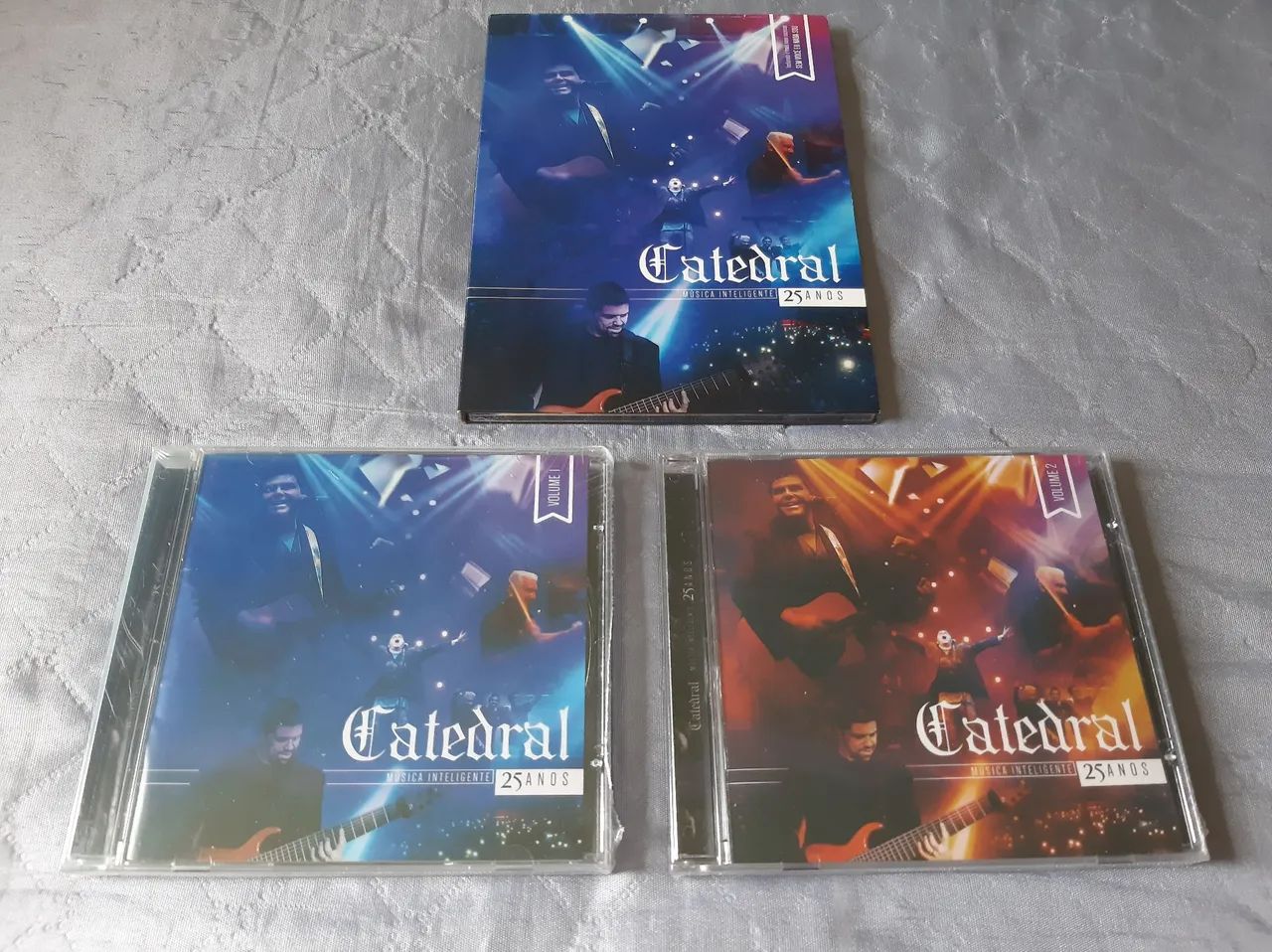 Kit dvd + CDs banda catedral 25 anos original 