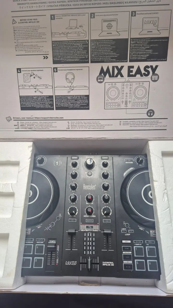 DDJ Controladora Hercules DJ Inpulse 300  - Foto 3