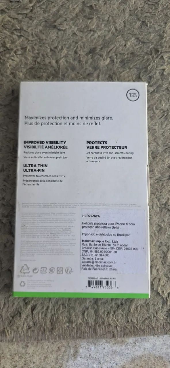 Anti glare screen protection pelicula de Celular 