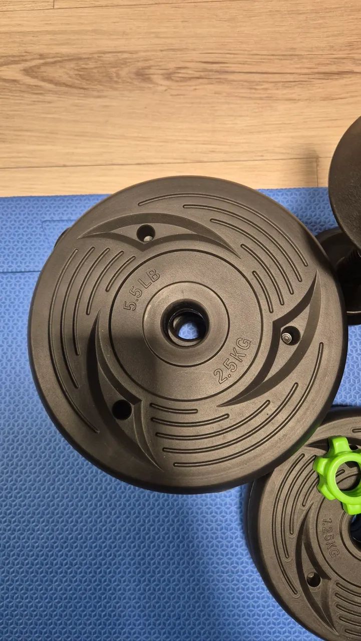 Kettlebell e anilhas em polietileno  - Foto 3