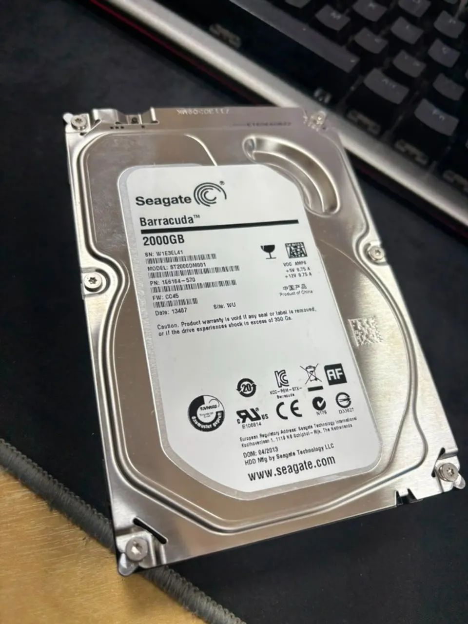 HD Disk Seagate Barracuda - 2TB - Foto 2