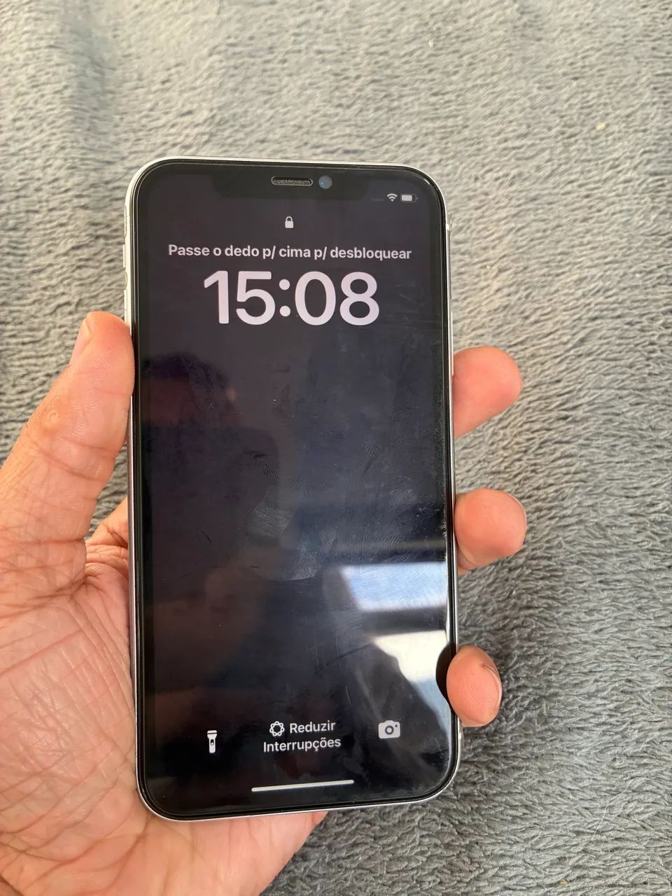 iPhone XR 128 GB Branco ? Face ID e câmeras funcionando - Foto 3