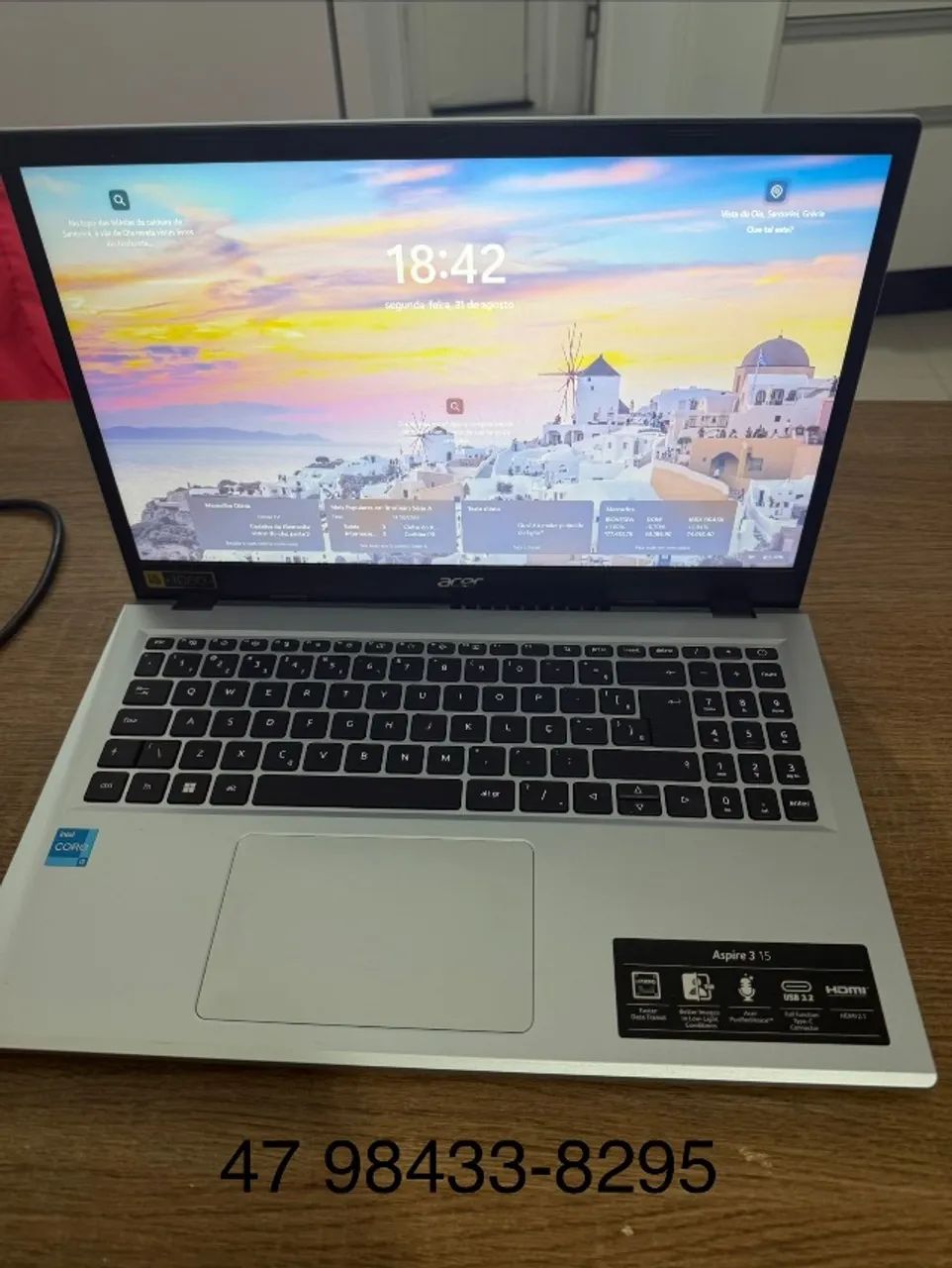 Notebook acer aspire a315
