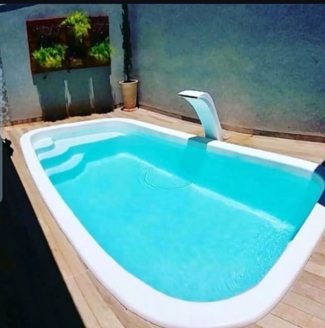 Piscina 6x3 completa e instalada - Foto 3