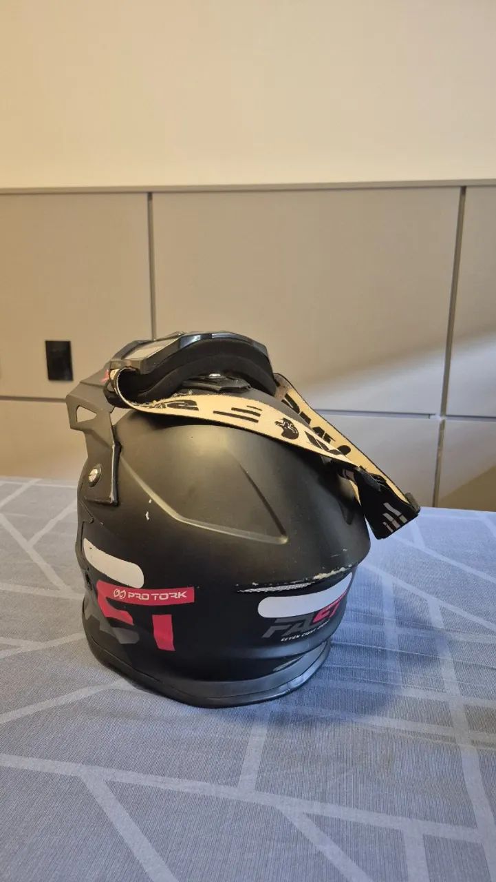 Kit Capacete + Óculos - Foto 2