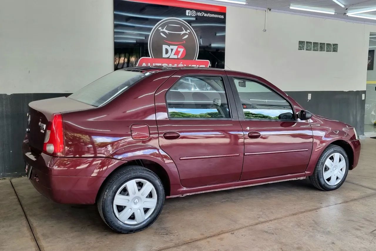 Renault Logan Privilège Hi-flex 1.6 8V 4P 2008 - Foto 3