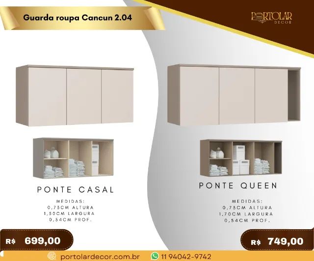 Dormitório modulado Elegance , à pronta entrega  - Foto 5