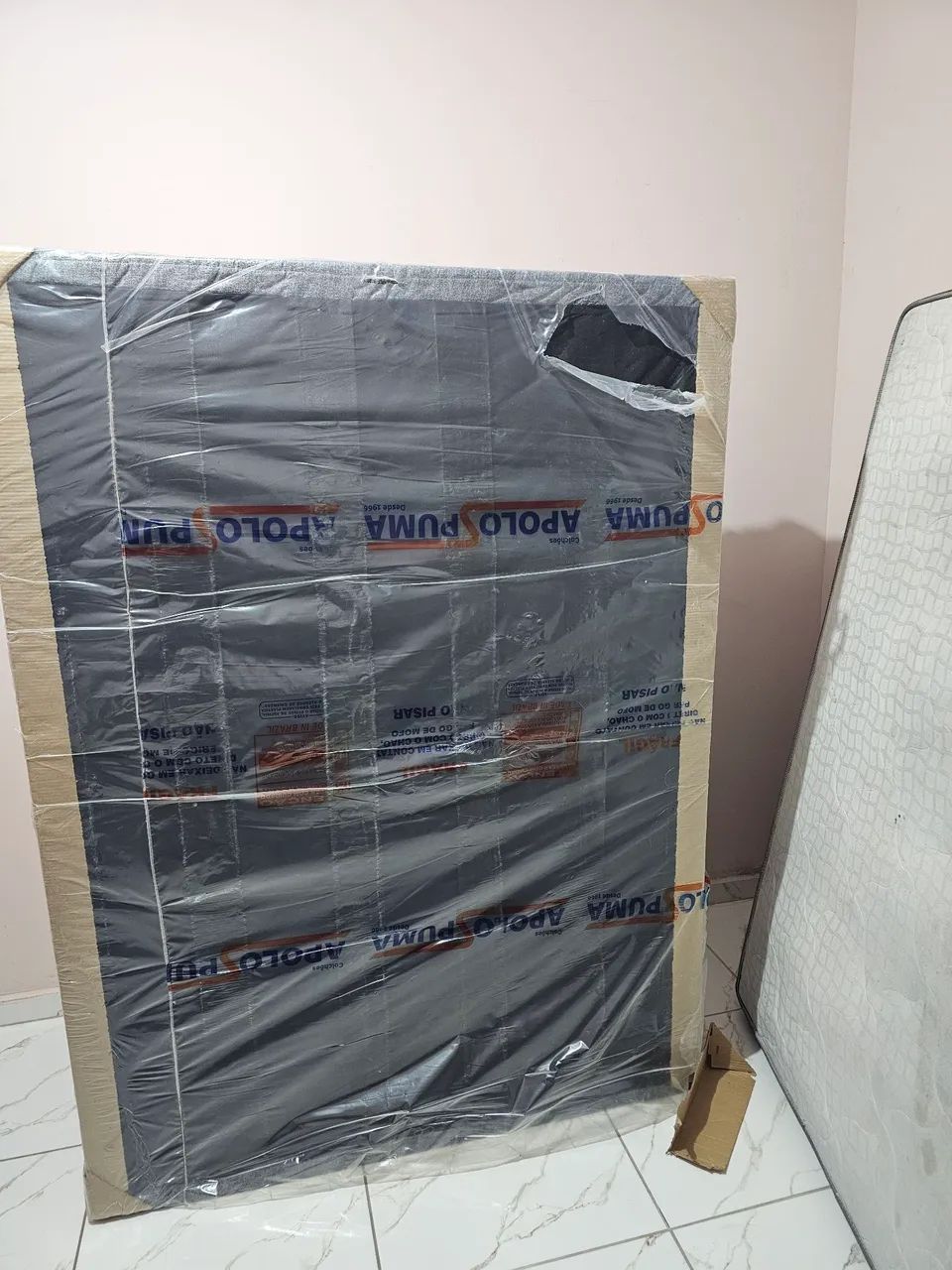 Cama box ,base e colchão 