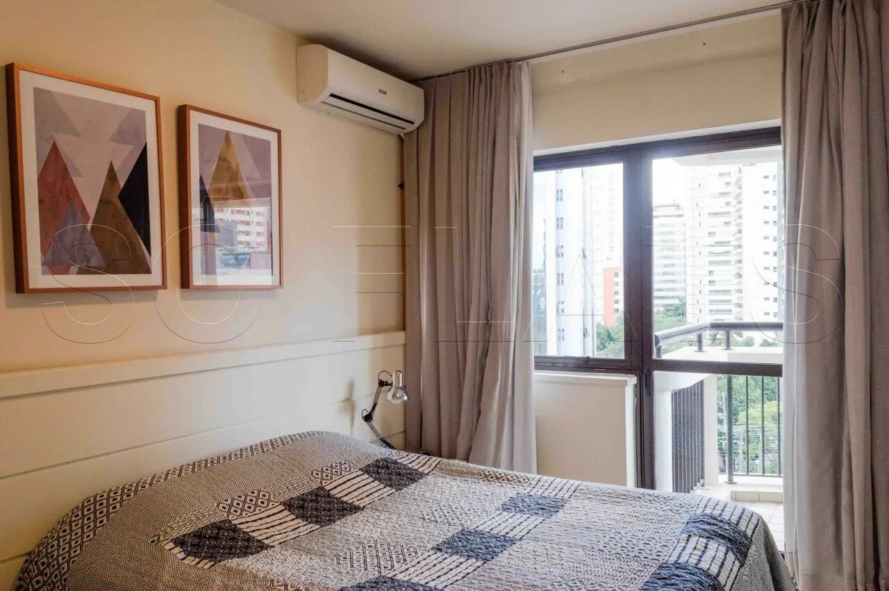 Flat disponível para locação no Itaim Bibi, com fácil acesso as principais vias de São Pau - Foto 6