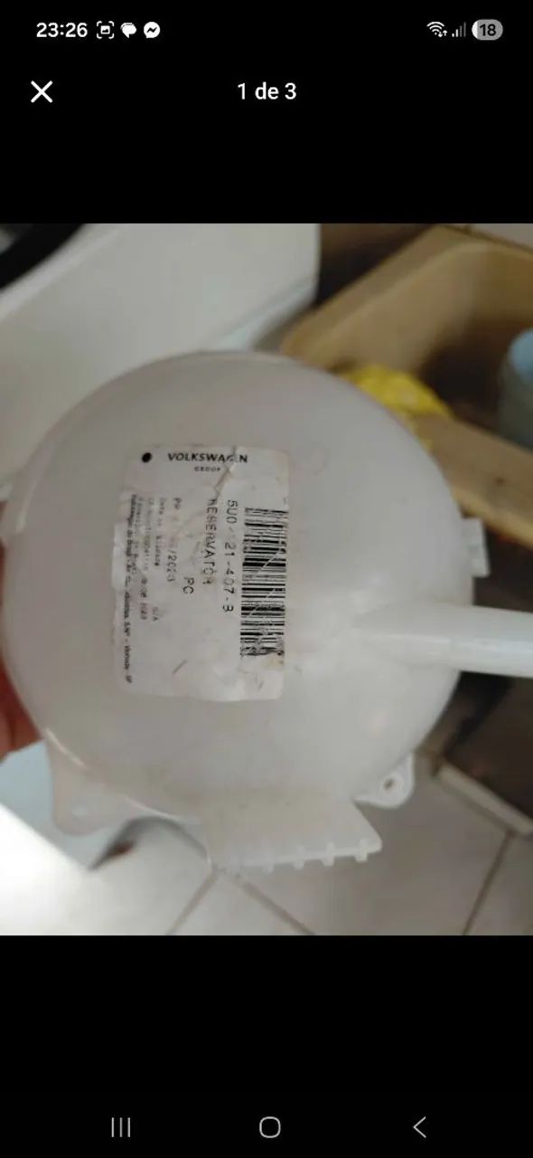 Reservatório arrefecimento  - Foto 3