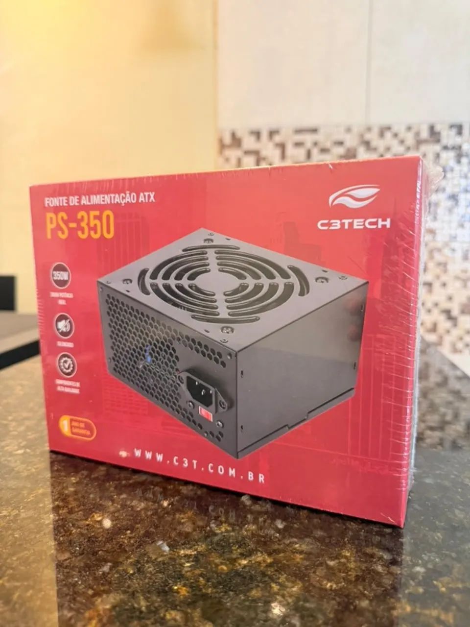 Fonte Real 350Watts Lacrada