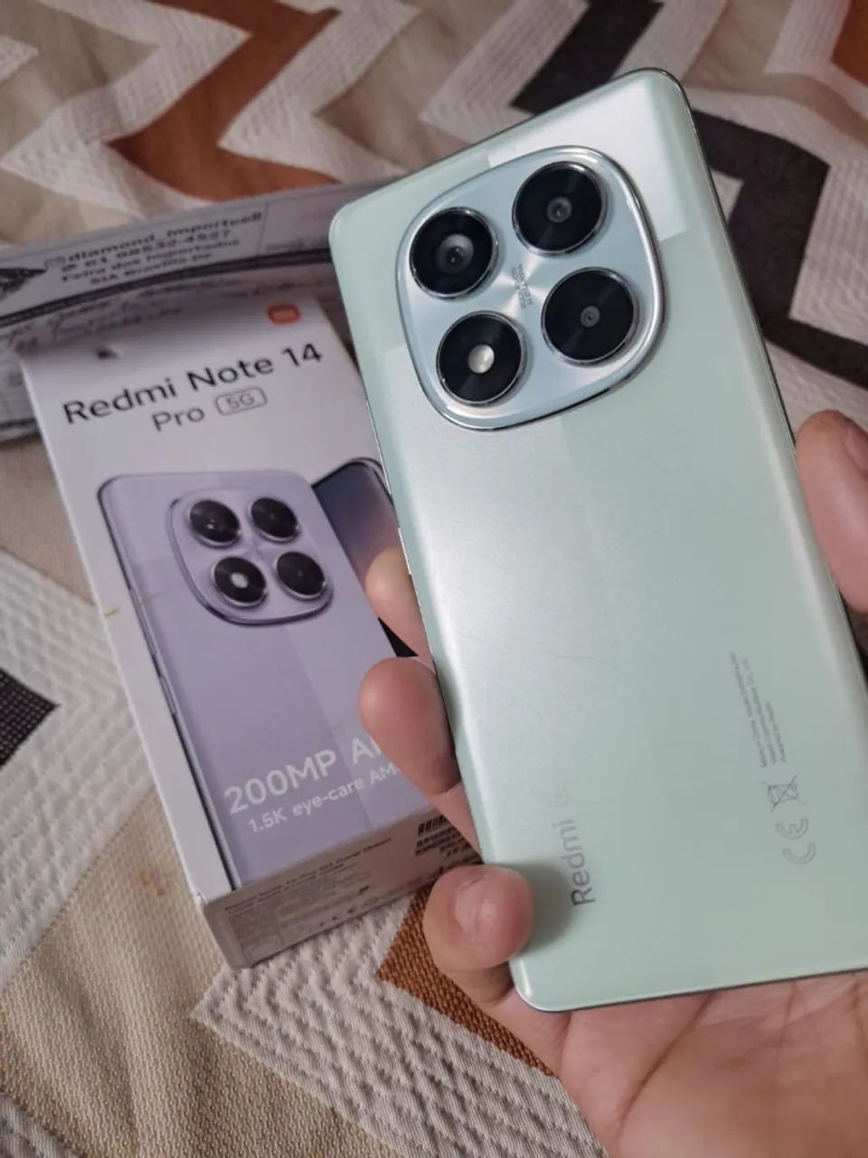 Red mi note 14 pro  5g 522 g 