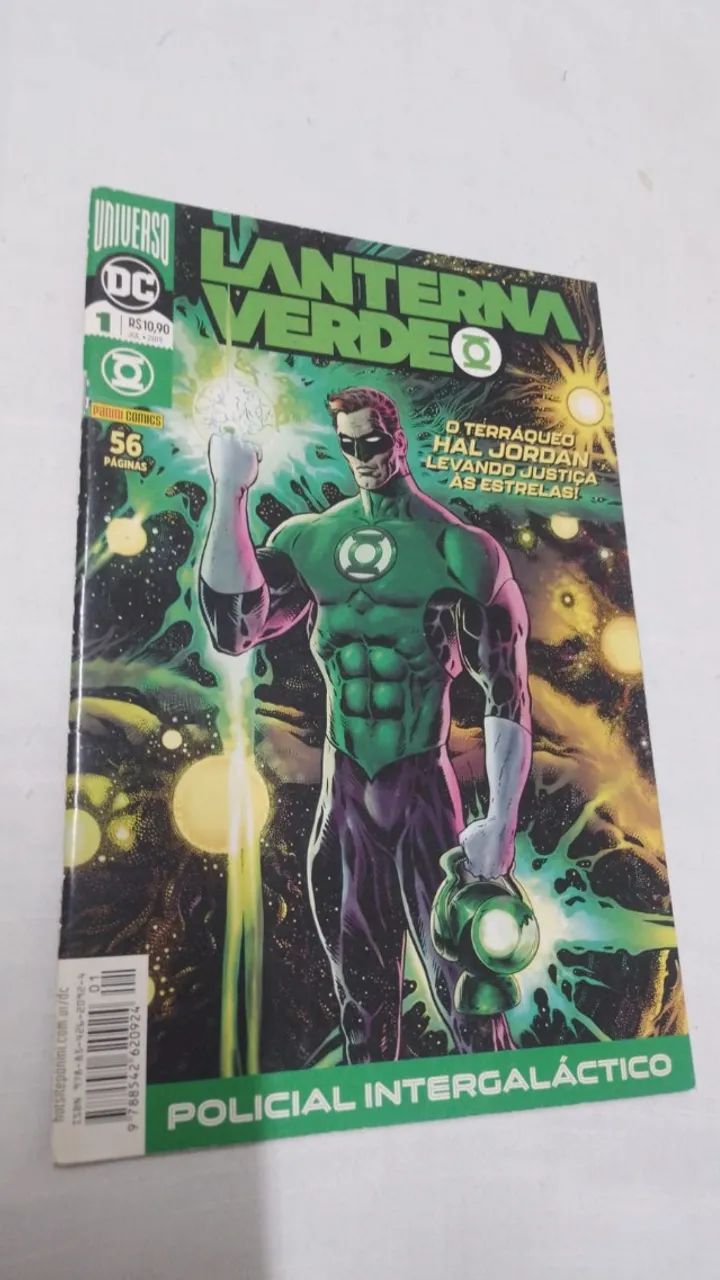 Gibi Lanterna Verde - N° 1 - Panini Comics ( 9591 )
