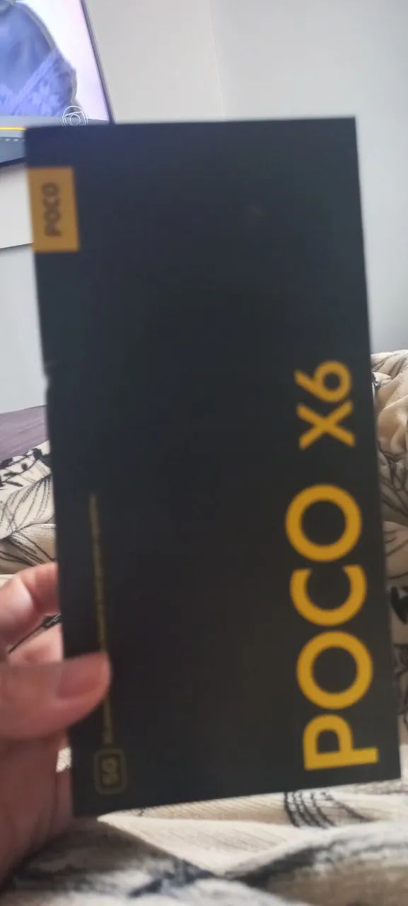 Celular POCO X6 5G Black 12GB RAM 256GB - Foto 2