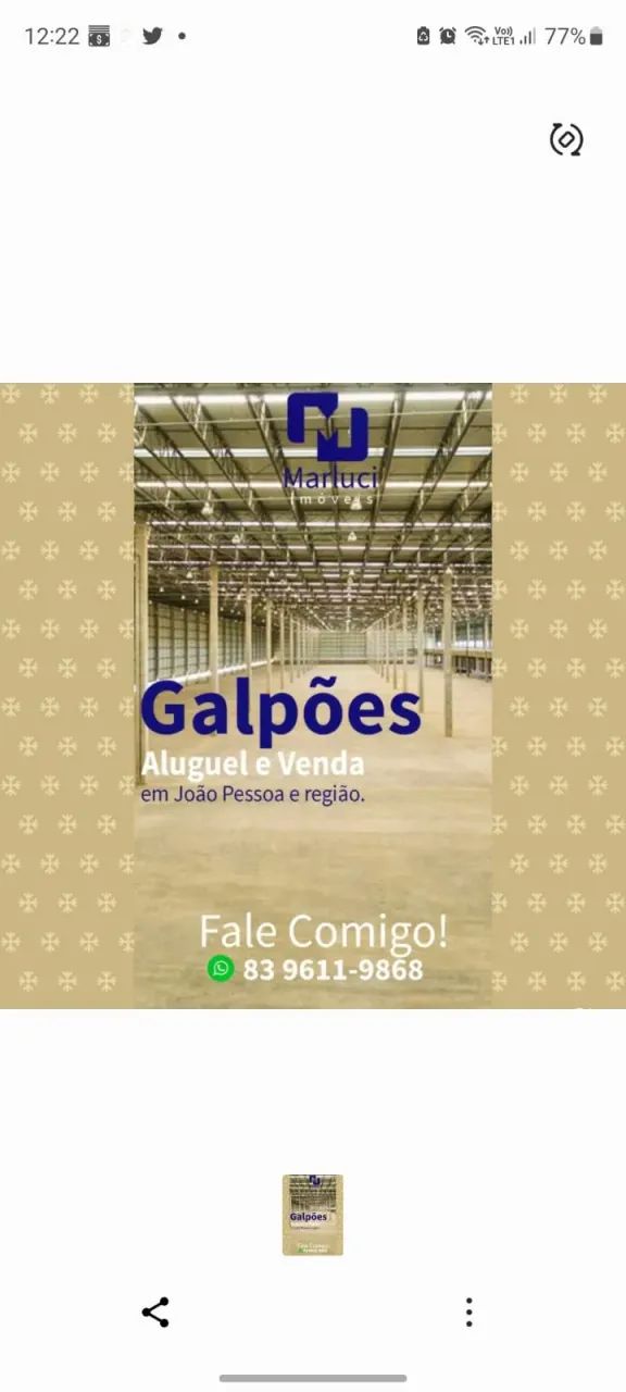 Alugo Galpão - Foto 5