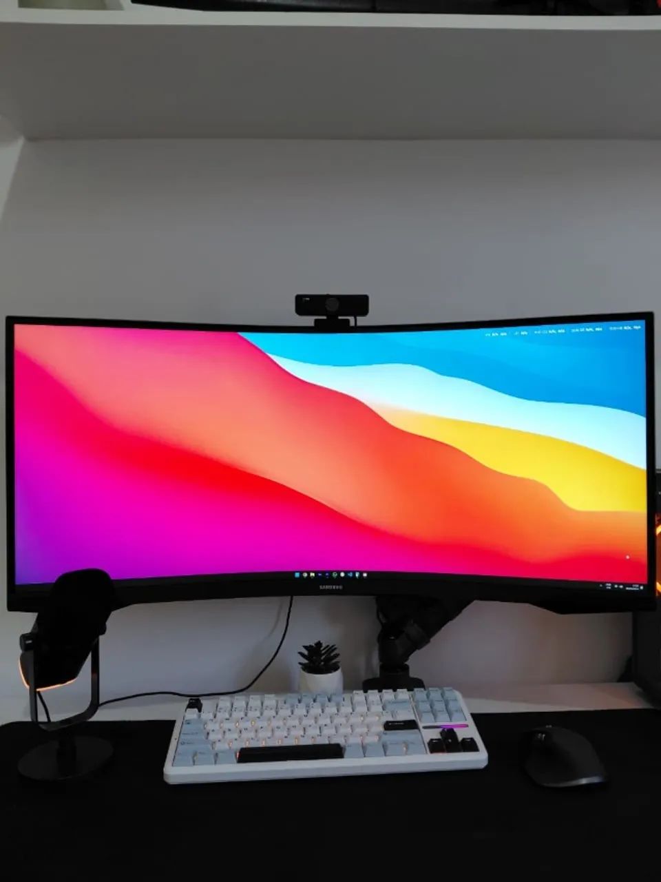Monitor Curvo - Samsung Odyssey G5 34" Ultrawide 165Hz