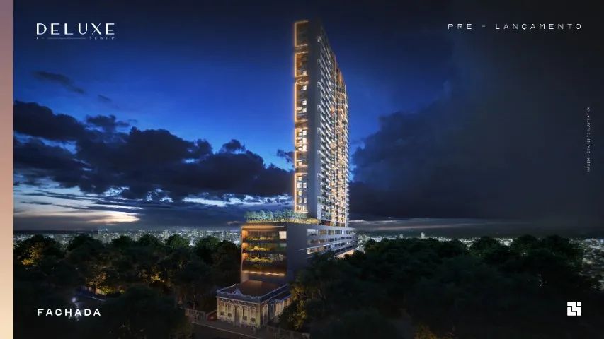 Edifício Deluxe LM Tower, bairro de São Bras, com 30m²