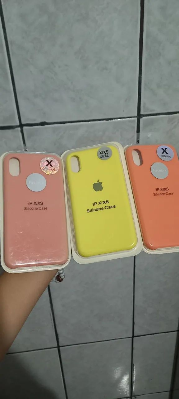 Kit com 3 capinhas para Iphone