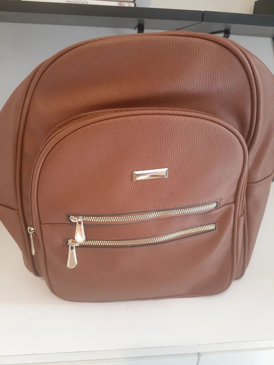 Mochila caramelo 