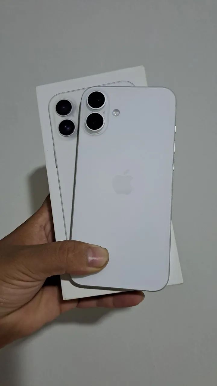 IPhone 16 plus 512GB Branco  bateria 100% NF - Foto 2
