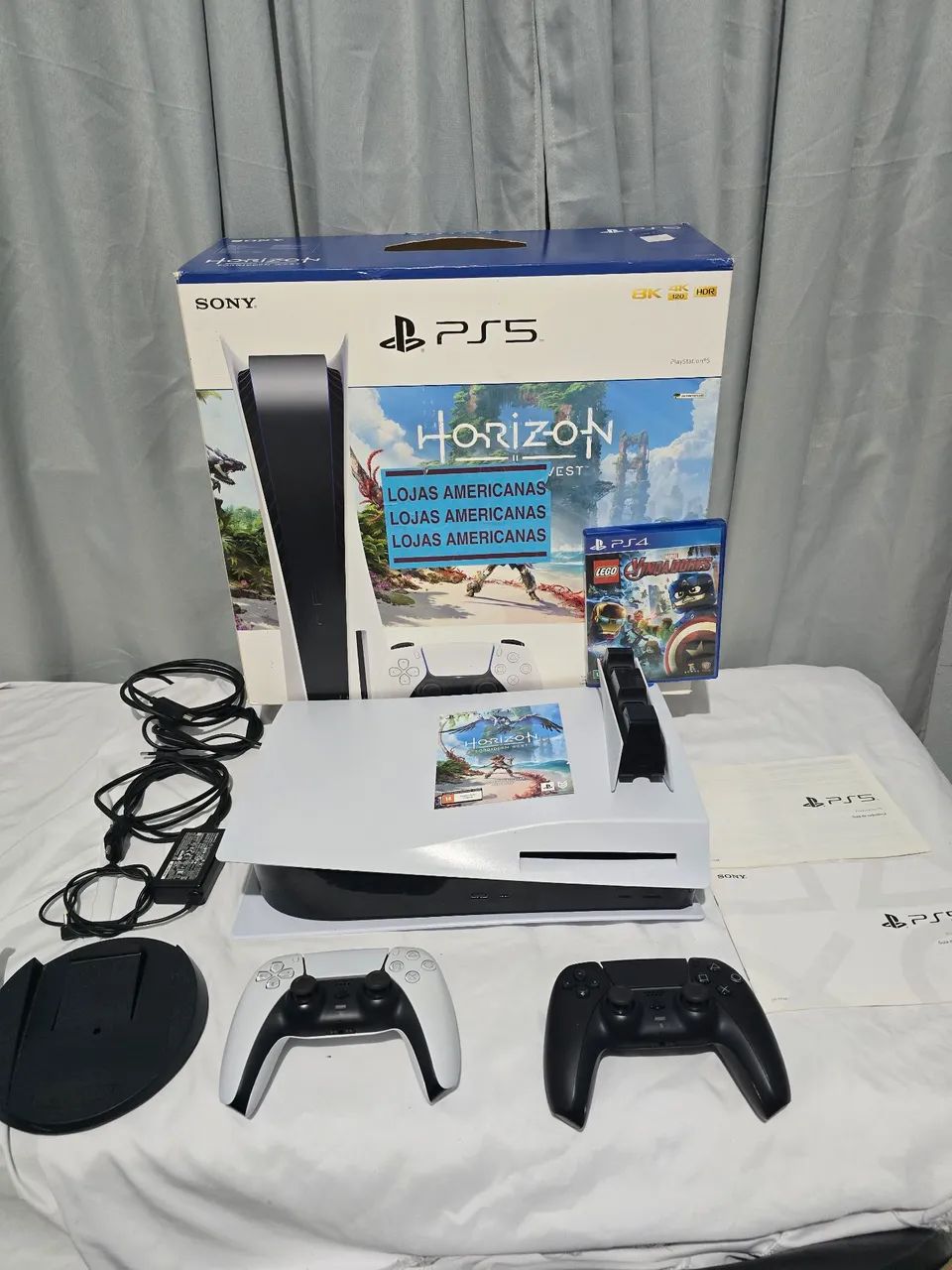 Ps5 Fat Com leitor, 2 controles e jogos (Castanhal) - Foto 3
