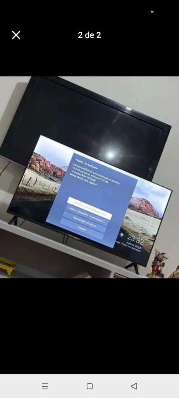 Smart TV tcl qld 32 polegadas Full HD tv 32s5k tvs - Foto 2