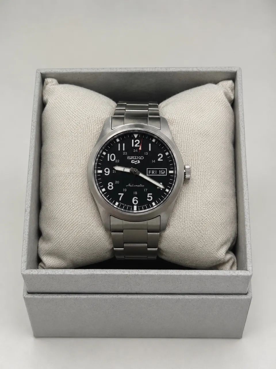 Relógio Seiko 5 Sports Field Automático SBSA111 Completo