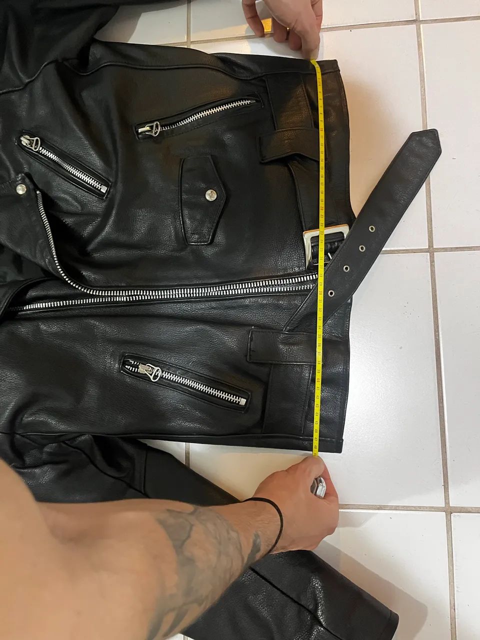 Jaqueta de couro Biker Perfecto - Foto 5