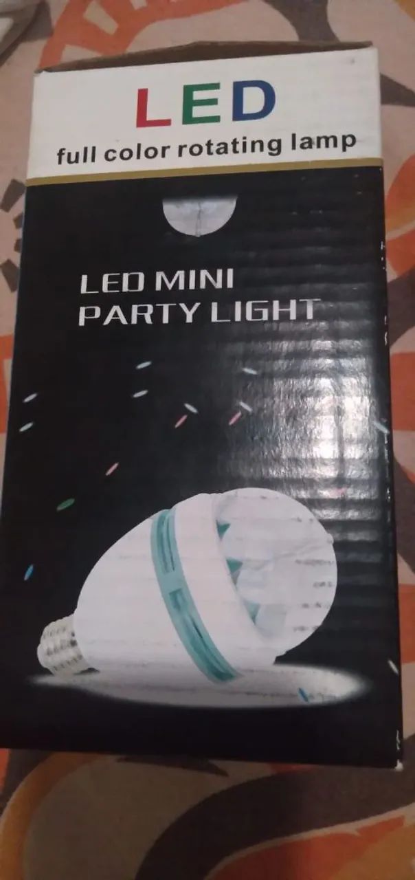 Lampada led muda de cor